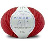 Rote Zealana Luxuria Air Mützenwolle & Schalwolle Handwäsche 
