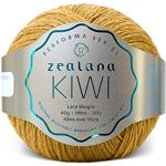 Zealana Kiwi Lace Weight Sunset Garn, Wolle, gelb,