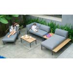 Zebra Lounge Gartenmöbel & Loungemöbel Outdoor aus Teak 2 Personen 