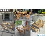 Zebra Bali Lounge Gartenmöbel & Loungemöbel Outdoor aus Teak Breite 100-150cm, Höhe 100-150cm, Tiefe 50-100cm 
