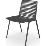 Cremefarbene Skandinavische Designer Stühle aus Polyrattan Outdoor 