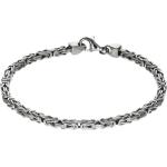 Beige Zeeme Königsarmbänder & Königsketten Armbänder poliert aus Silber für Damen 