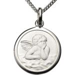 Silberne Kinderhalsketten & Kinderhalsschmuck mit Engel-Motiv Glänzende aus Silber 