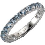 Silberne Memoire Ringe glänzend aus Silber für Damen Größe 54 