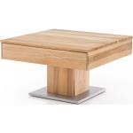 Silberne Moderne Fun-Möbel Massivholz-Couchtische geölt aus Massivholz Breite 50-100cm, Höhe 0-50cm, Tiefe 50-100cm 