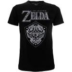 Schwarze The Legend of Zelda Kinder T-Shirts maschinenwaschbar für Jungen 