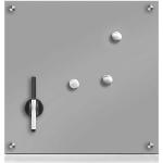 Graue Moderne Zeller Magnettafeln & Magnetwände aus Glas 