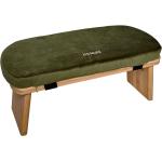 Zen Power Yoga Bench - dunkelgrün - klappbare Yoga Bank aus Holz