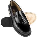 Zerimar Loafer Castellano Herren Leder | Lässige Loafer in Übergröße | Kastilisches Naturleder | Herrenmaske Mokassin | Farbe Schwarz Größe 47