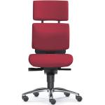 Rote Gernot-M. Steifensand Bürostühle & Schreibtischstühle aus Stoff höhenverstellbar 