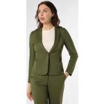 Olivgrüne Unifarbene Business Zero Mini Zip Hoodies & Sweatjacken für Damen Größe XS 