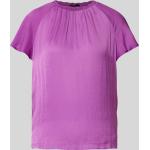 Violette Zero Blusenshirts & Schlusen aus Satin für Damen Größe L 