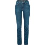 Blaue Zero Slim Fit Jeans aus Denim enganliegend für Damen Größe S 