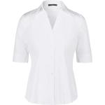 Unifarbene Casual Zero Hemdblusen aus Polyamid enganliegend für Damen Größe M für den für den Sommer 