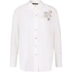 Unifarbene Casual Zero Hemdblusen aus Baumwolle für Damen Größe L 