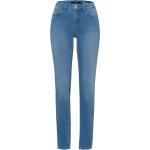 Unifarbene Zero Slim Fit Jeans aus Baumwolle für Damen Größe S 