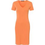 Reduzierte Orange Unifarbene Zero Damenkleider enganliegend Größe M 
