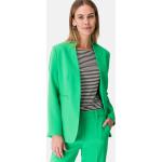 Grüne Unifarbene Zero Longblazer für Damen Größe XS 