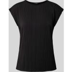 Schwarze Zero T-Shirts aus Polyester für Damen Größe M 
