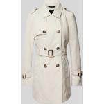Beige Zero Trenchcoats mit Gürtel aus Polyester für Damen Größe L für den für den Herbst 