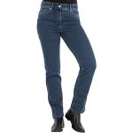 Reduzierte Blaue Zerres Cora Slim Fit Jeans mit Reißverschluss aus Denim für Damen Größe S 