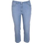 Blaue Zerres Cora Capri-Jeans aus Denim für Damen Größe M 