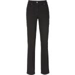 Schwarze Zerres Cora 5-Pocket Jeans aus Denim für Damen Größe L 