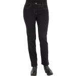 Zerres Damen Jeans GINA Straight Fit Tencel Denim, Größe:40;Farbe:09 Black