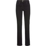 Schwarze Casual Zerres Gina Straight Leg Jeans aus Denim für Damen Größe 3 XL 