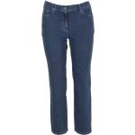 Blaue Zerres Greta Straight Leg Jeans aus Denim für Damen Größe M 