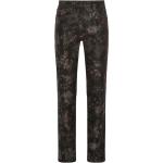ZERRES Jeans, floral, 5-Pockets, für Damen, schwarz, 24