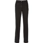 Zerres Jeans "Tina", Straight Fit, Eingrifftaschen, unifarben, für Damen, schwarz, 24