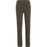 ZERRES Mona Jeans, elastisch, 5-Pocket, Straight-Fit, für Damen, grün, 21
