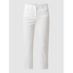 Reduzierte Weiße Zerres Cora Capri-Jeans aus Baumwolle für Damen Größe XL 