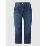 Reduzierte Blaue Zerres Greta Capri-Jeans aus Baumwollmischung für Damen Größe XL 