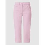 Reduzierte Pinke Zerres Greta Capri-Jeans aus Baumwollmischung für Damen Größe M 
