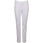 Zerres Style GINA – Bequeme Wellness Jeanshose, mit normalen Oberschenkel und geradem Beinverlauf Farbe Weiss Größe 48