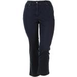 ZERRES Style GRETA – Bequeme, unsichtbaren Gummibund Jeanshose, Gerade geschnittenes Bein Farbe Dark Blue Größe 40