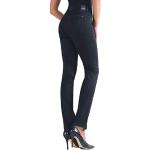 Schwarze Zerres Sensational Fit Slim Fit Jeans aus Denim enganliegend für Damen Größe M 