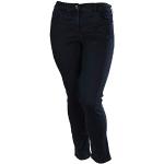 Blaue Zerres Sensational Fit Slim Fit Jeans aus Denim enganliegend für Damen Größe L Petite 