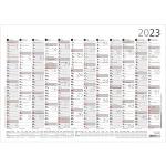 Zettler Plakatkalender 939, Jahresplaner, 12 Monate, 42x30cm (A3)