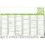 Zettler Wandtafelkalender DIN A4 2024