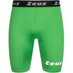 Grüne Bestickte Zeus Sport Stretch-Bermudas aus Polyester für Herren Größe XXL 