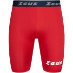 Rote Bestickte Zeus Sport Stretch-Bermudas aus Polyester für Herren Größe XXL 