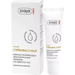 Ziaja Med Dermatological Treatment Revitalizing Day and Night Essence Revitalisierende Creme mit Vitamin C 30 ml für Frauen