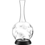 Weiße Runde Dekanter | Weindekanter aus Glas mundgeblasen 
