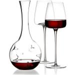 Rote Dekanter | Weindekanter 540 ml aus Kristall mundgeblasen 