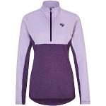 Ziener Damen JAPRA Skipullover Skirolli Funktions-Shirt | warm elastisch PFC frei, sweet lilac. dark violet, 44