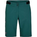 Ziener Damen NIVIA Outdoor-Shorts/Rad- Wander-Hose - atmungsaktiv|schnelltrocknend|elastisch, Spruce Green, 36
