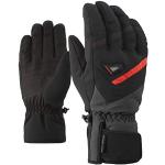 Ziener Herren GARY AS glove ski alpine Ski-handschuhe / Wintersport | wasserdicht, atmungsaktiv, schwarz (black/graphite), 10